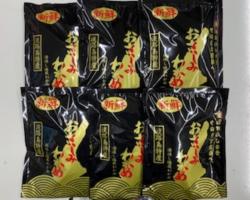 鳴門海峡で育まれた肉厚おさしみわかめ180g×6袋、特上品!　島のおすそわけプロジェクトの対象商品